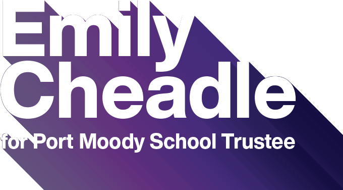 Emily Cheadle for Port Moody School Trustee